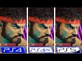 Street Fighter 6 | PS4 - PS4 Pro - PS5 | Final Graphics Comparison