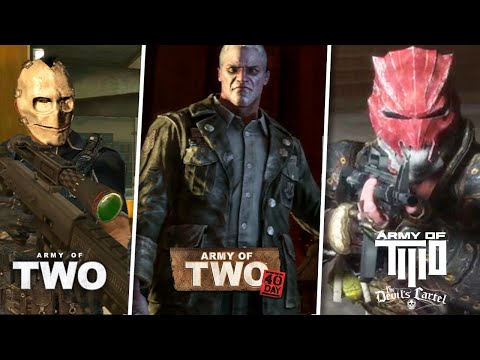 All Final Bosses Of Army Of Two Games (2008 - 2013)