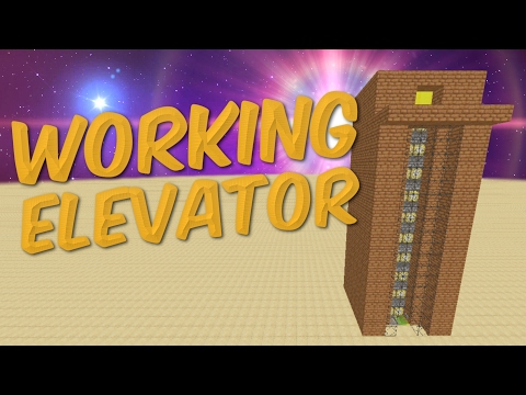 Insane Minecraft Redstone Build: Working Elevator Tutorial!