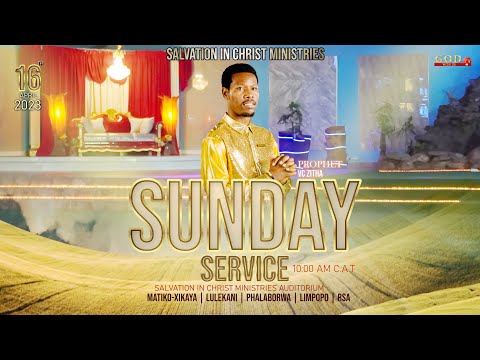 SICM SUNDAY SERVICE WITH PROPHET VC ZITHA 16TH APRIL 2023