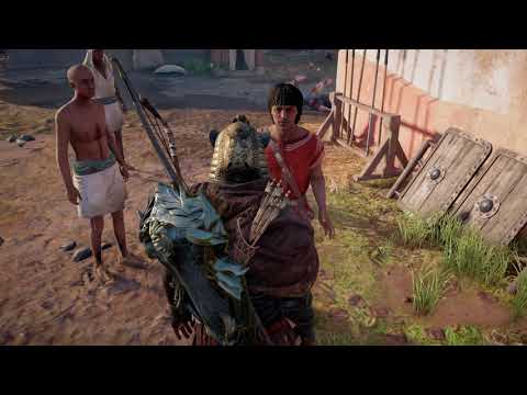 Assassin's Creed Origins Recon Work Investigate Military Camp