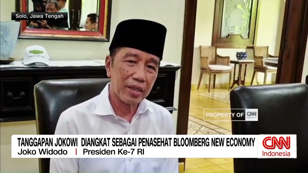 Jokowi Resmi Jadi Penasehat Bloomberg, Ungkap Fokus Ekonomi Global