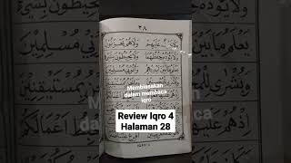 Download lagu Review Iqro 4 Hal 28 #iqro #belajariqro #belajarngaji #ngaji #iqro4 #mengaji #quran #alquran #iqra mp3