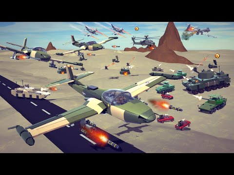 Air vs Ground Combat #17 | Besiege