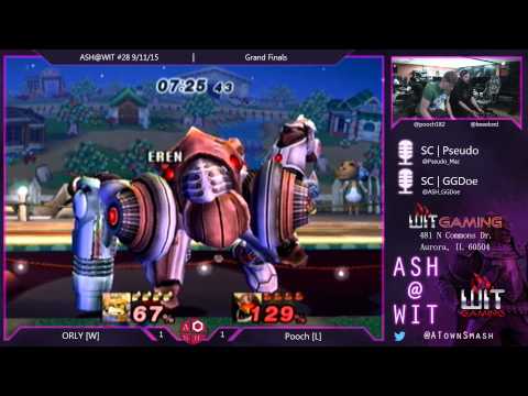 ORLY (Fox) vs Pooch (Samus) - ASH@WIT #28 PM Grand Finals