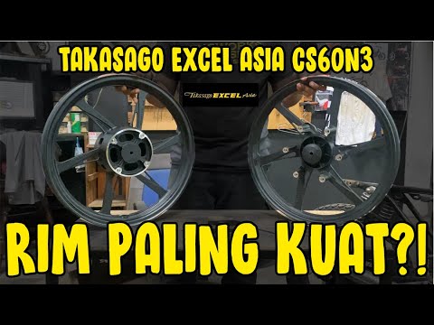 SPORT RIM PALING SELAMAT DALAM MALAYSIA??!! REVIEW TAKASAGO EXCEL ASIA CS60N3 RS150