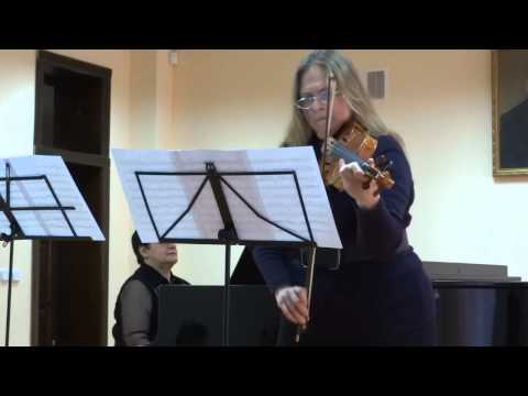 Рейнгольд Глиэр концертное аллегро опус 100 Ольга Синицкая скрипка Ирина Копоть фортепиано