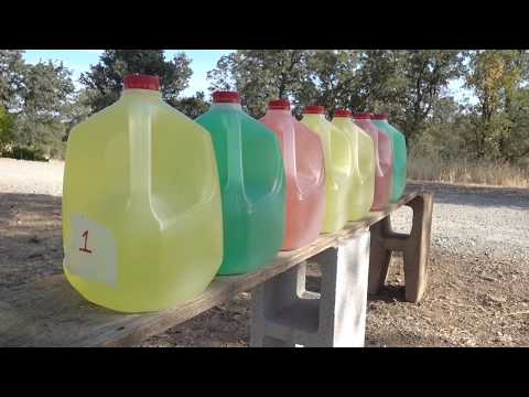 12 Gauge Hornady SST Sabot Slug Water Jug Test