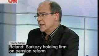 Jacques Reland on CNN - Commenting on the Strikes in France