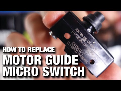 How to Replace Motor Guide Micro Switch | Trolling Motor Repair