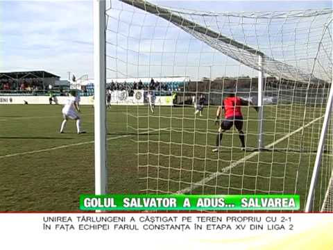 UNIREA TARLUNGENI - FARUL CONSTANTA 2-1