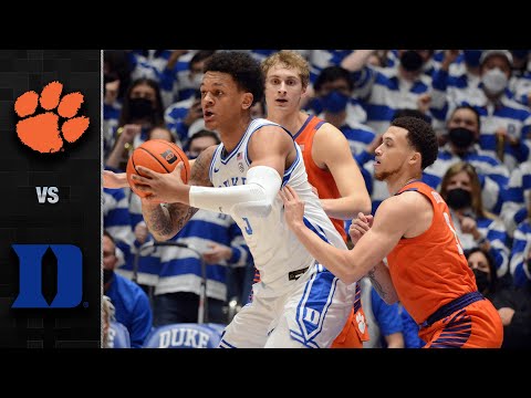 Clemson vs. Duke Men's Basketball Highlights (2021-22)