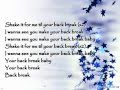 Jay Sean Break Ya Back Lyrics On Screen