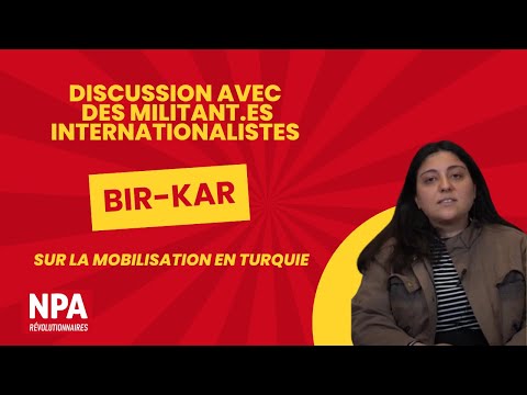 Discussion avec des militants de Bir-Kar