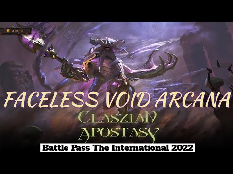 FACELESS VOID ARCANA | BATTLE PASS THE INTERNATIONAL 2022