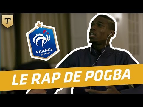 Au coeur des Bleus : le rap de Pogba en mode freestyle !