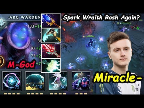Liquid Miracle - [Arc Warden] Spam Spark Wraith  Kill Rosh Again ? Dota 2 7.22 Pro Gameplay