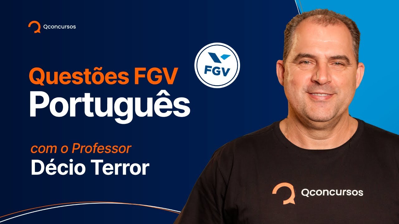 Questões FGV - Português #aovivo