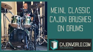 MEINL Classic Cajon Brushes on Drums
