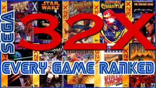 Every Sega 32x Game Ever Made - Ranked! #megadrive #32x #sega32x
