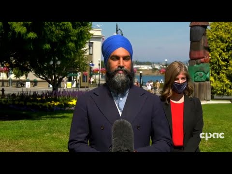 NDP Leader Jagmeet Singh makes announcement on child-care policy – August 14, 2020