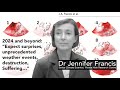 Dr Jennifer Francis on weather whiplash, 2024 and beyond "Expect
surprises, destruction, suffering..."