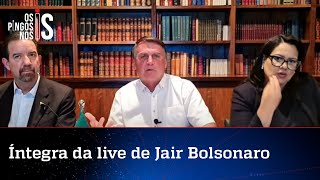 Íntegra da live de Jair Bolsonaro de 14/04/22: Um recado aos juízes