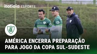 AMÉRICA ENCERRA PREPARAÇÃO PARA ENFRENTAR O CAXIAS PELA COPA SUL-SUDESTE