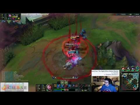 Dyrus as Jayce vs Kennen Top   S6 Challenger Ranked Gameplay