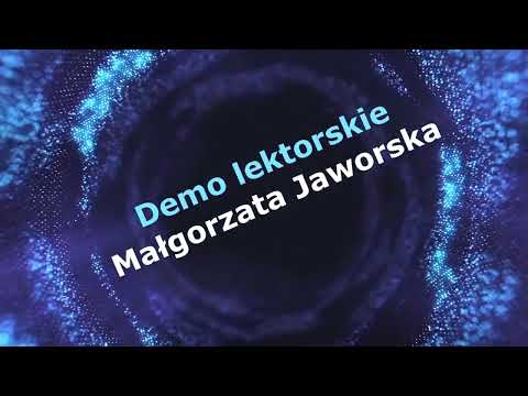 Małgorzata Jaworska - Demo lektorskie