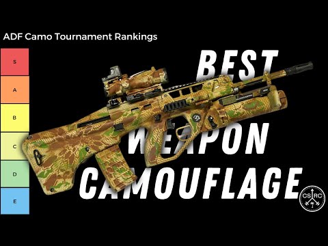 The Ultimate Weapon Camouflage Tier List