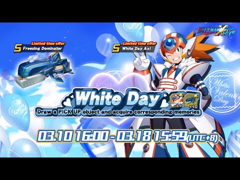 Mega Man X DiVE - White Day Axl Steals the Spotlight + DUFF MCWHALEN WEAPON