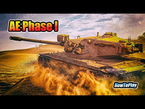 AE Phase I - 8 Frags 10.5K Damage - Oval head burns! - World Of Tanks