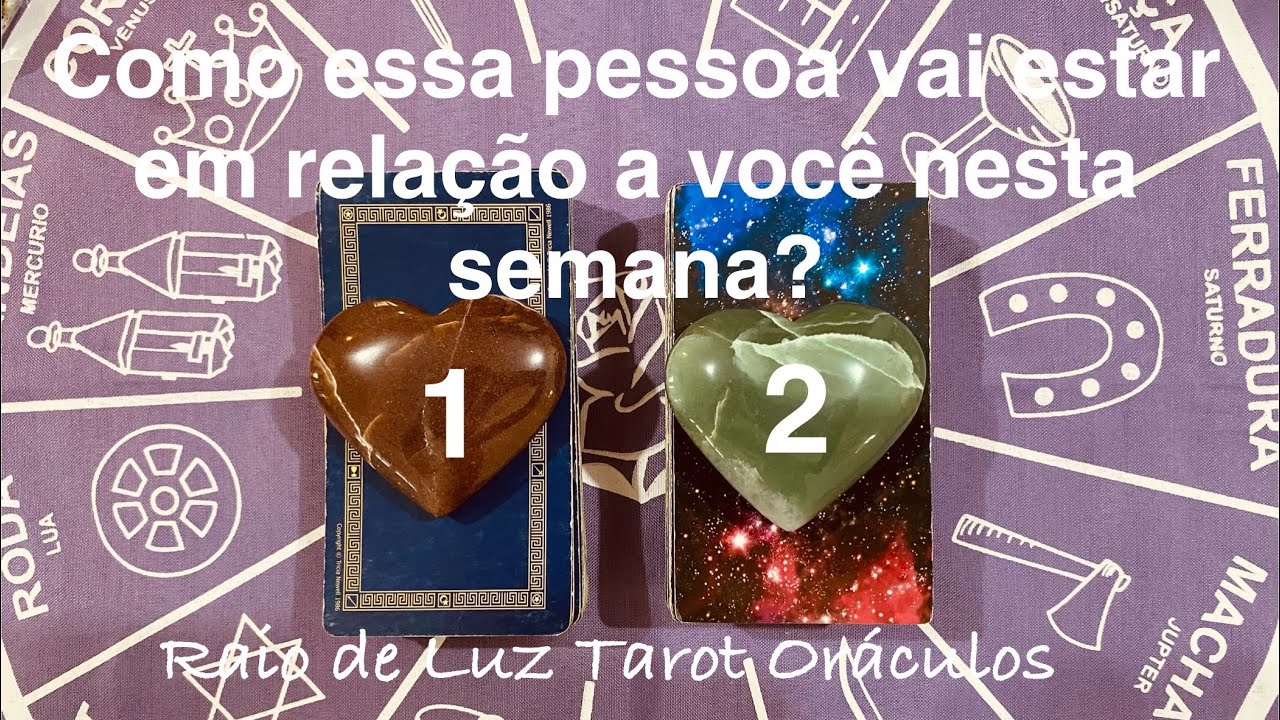 🧙🏻‍♂️Como ele(a) vai estar em relação a você nesta semana?#amor#espiritualidade#tarot✨✨✨✨