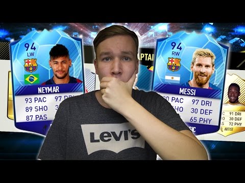 SININEN MESSI JA NEYMAR DRAFTISSA! - #FIFA17 FUT DRAFT TO GLORY #38