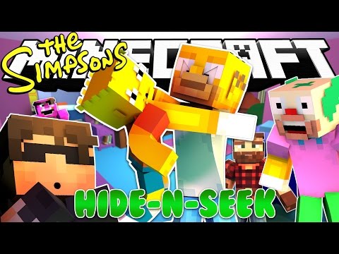 Minecraft SIMPSONS HIDE N SEEK!