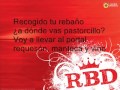 RBD- Campana Sobre Campana Lyrics 