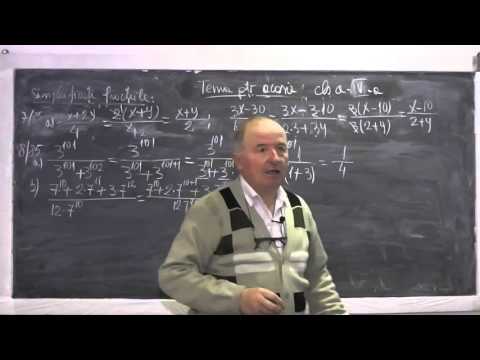 Lectia 869 - Fractii | Amplificarea smplificarea fractiilor | Operatii cu puteri - Clasa 5