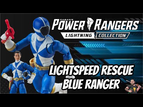 Power Rangers Lightning Collection Lightspeed Rescue Blue Ranger #lightningcollection #powerrangers