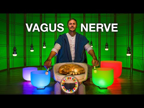 **VAGUS NERVE Chakra Sound Bath**  Singing Bowls for Clarity and Intuition