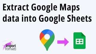 🚀 Extract Google Maps places into Google Sheets - Google Maps scraper