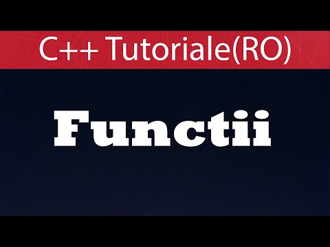 FUNCTII in C++