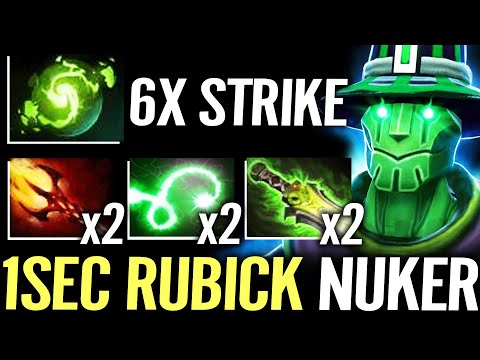 🔥 RUBICK DAGON is 100% BROKEN — 1SEC NUKER 6x Strike Refresher + EB Sickest Meta Dota 2 Pro
