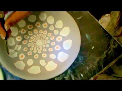 DNHS Glaze Layering Technique 1 minute (bisqueware) SAM B