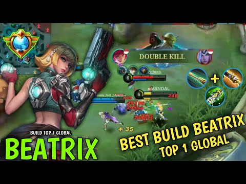 CHEATS? THE WORLD'S KING OF BEATRIX 1X ULTI ENEMIES DIE ! - TOP 1 GLOBAL BEATRIX Mobile Legends