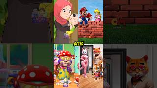 My dad couldn't say no #catlover#catvideos #cutecat #mario #funny #games #viralvideo #shorts