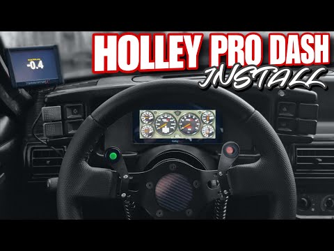 Turbo Fox Gets A HOLLEY EFI 6.86\" PRO DASH