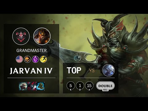 Jarvan IV Top vs Volibear - NA Grandmaster Patch 10.13