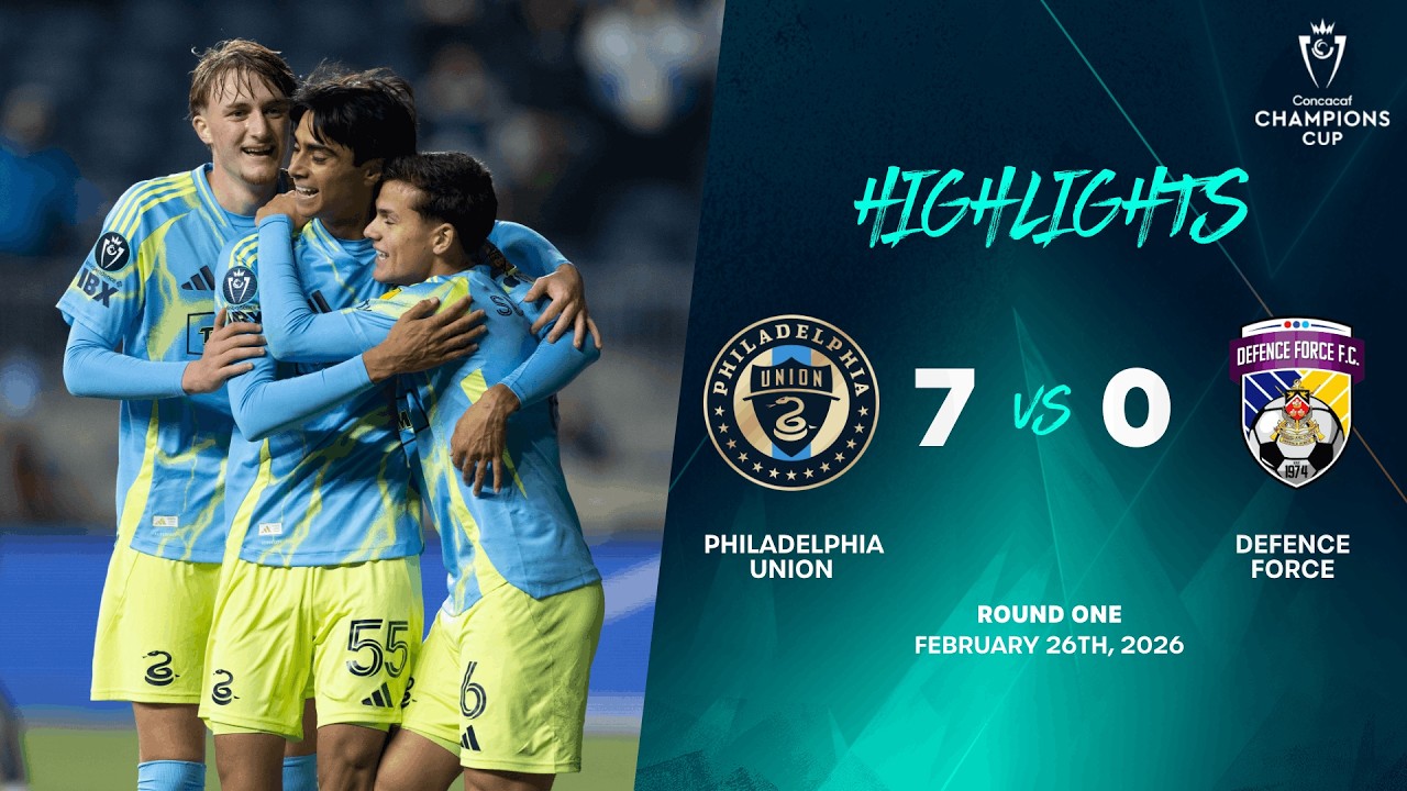 Philadelphia Union vs Defence Force Highlights