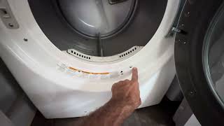 LG dryer D80 code easy fix